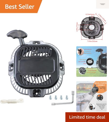 #ad Pull Start Compatible with 0J08073SRV Generac Pull Start Assembly 389cc 420cc... $49.39