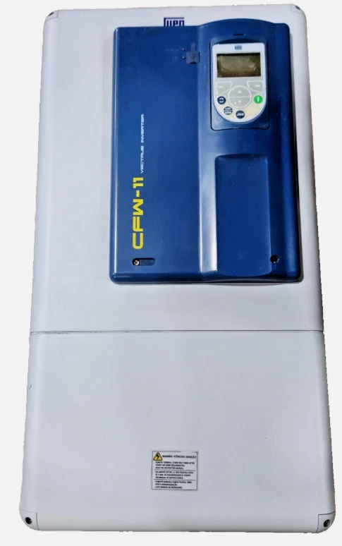 😎 WEG 125 HP CFW11 VARIABLE FREQUENCY DRIVE  INVERTER 480 VAC NACFW110142T40N1Z - Image 2 of 4