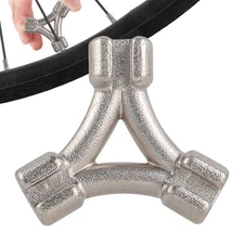 3 Way Spoke Bicycle Wrench Cycling Spoke Adjustment Tool Compact Bike