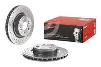 2X Brembo Bremsscheibe 09.8904.21 FüR Renault