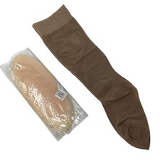 Silicone Calf Pads Size Large Self-Adhesive Leg Onlays Gel New Bonus Stockings