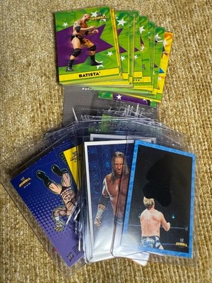 2010 TOPPS WWE CARDS RUMBLE POP-UP  TATTOO HIDDEN GLOW STICKER PUPPET  PICK 