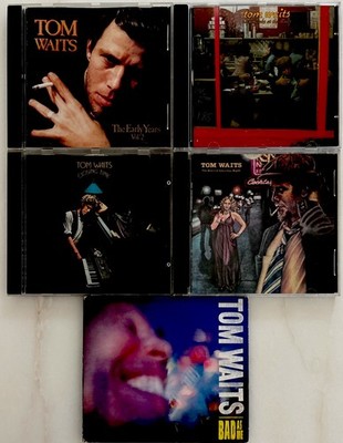 Tom Waits 5 CD Lot See Description For Conditions
