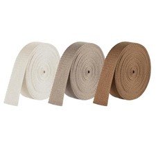 Cotton Webbing 1 Inch 15 Yards Weave Webbing Straps for Bags Handles