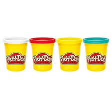 Play-Doh 4-Pack of Classic Non-Toxic Colors  4-Ounce Cans – Assorted Colors