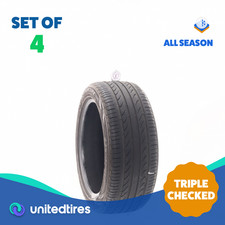 Set Of 4 Used 23545zr17 Sentury Uhp 97w - 7.5-8.532 Set Of 4 Used 23545zr17 Sentury Uhp 97w - 7.5-8.532