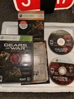 Gears of War Triple Pack (Microsoft Xbox 360, 2011) Complete With Manual Tested