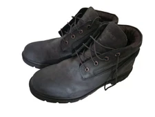 Timberland Premium Men's Black Nubuck Waterproof Boot Sz 12- TB0A17C9