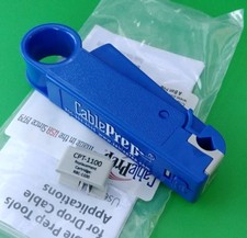  NEW Cable Prep CPT-1100 Drop Cable Stripper RG7/11 WITH Spare Cartridge