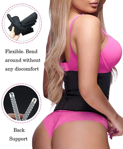 Korsett Taillentrainer Training Body Shaper Shapewear Unterbrust Bauch Cincher Gürtel - Bild 8 von 18