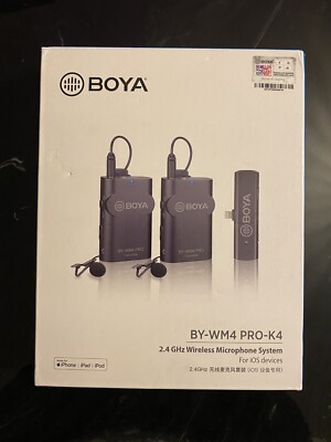 Boya By-wm4 Pro-K4