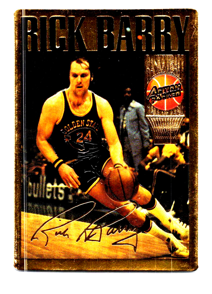 1995  Action Packed HOF Rick Barry #5G Golden State Warriors    MBKC#20