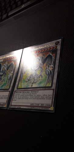 Yu-Gi-Oh! 3x Sternenstaub-Funkendrache, DUDE-DE012, Ultra Rare, 1. Auflage, NM - Bild 4 von 8