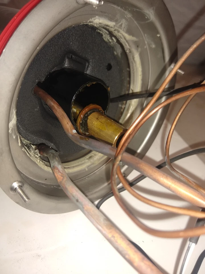 Conjunto de cilindro evaporador máquina Crathco Slushie con eje de transmisión y junta nueva Foto 4 de 4