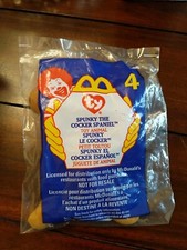 McDonald's Happy Meal Toy Ty Teeny Teenie Beanies Spunky The Cocker Spaniel