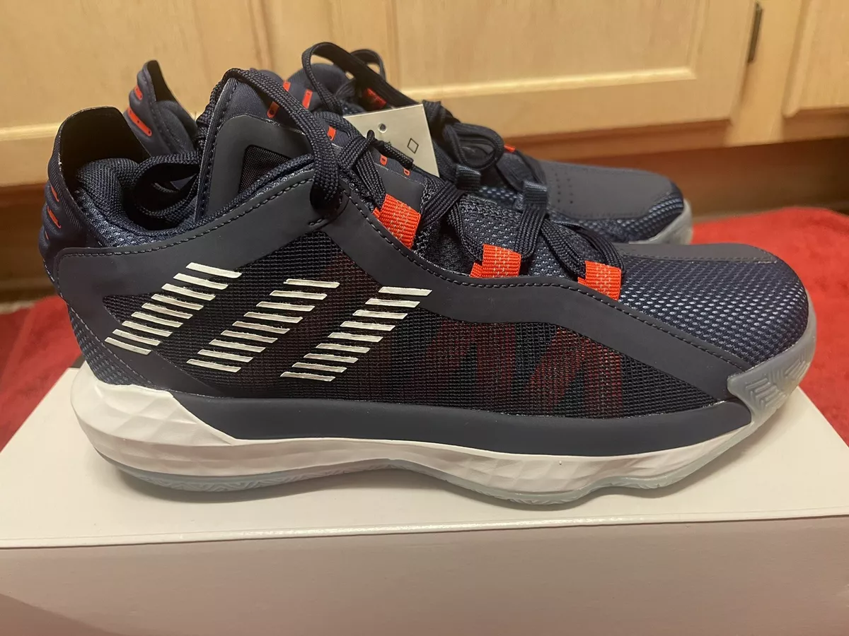 Adidas Dame 6 GCA Team USA Navy Red White Damian Lillard Shoes FY0871 SIZE 7