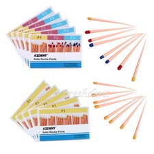 1-100 Packs Dental Endodontic Obturation Gutta Percha Points F1 F2 F3 AZDENT