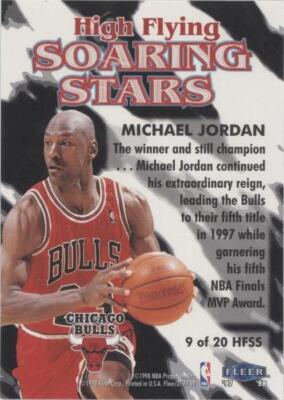 1997-98 Fleer - Michael Jordan #9 HFSS for sale | eBay