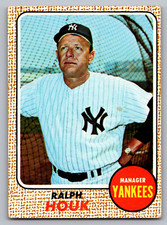 1968 TOPPS #47 RALPH HOUK YANKEES