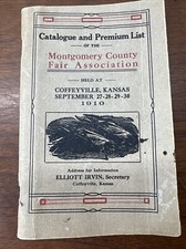 1910 Montgomery County Fair Association Premi...