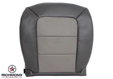 2004 Ford Explorer Sport Trac -Driver Side Bottom Leather Seat Cover 2-Tone Gray