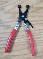 WIRE HOSE CLAMP PLIERS with LOCKING FEATURE