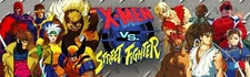 X-Men vs Street Fighter 1up Arcade Marquee For Header/Backlit Sign