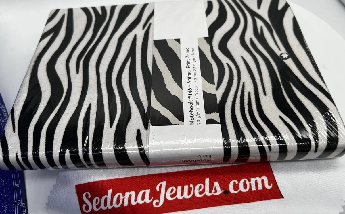 $300 MSRP - Montblanc Notebook #146 Pony Hair Zebra Premium Blank