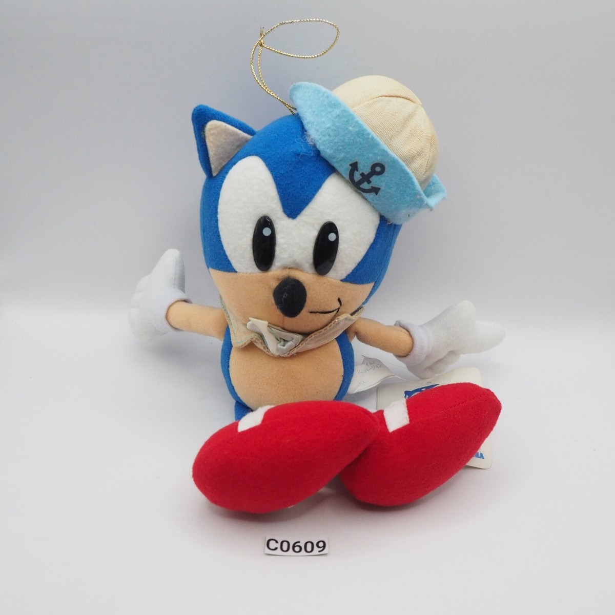 Sonic C0609 The Hedgehog Sailor SEGA 1994 Plush 9