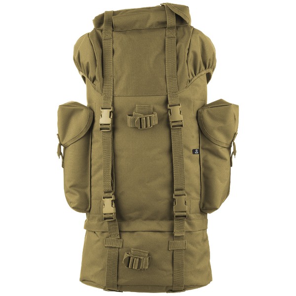 Brandit 65L Bw Taktische MilitäR BekäMpfen Rucksack Army Patrol Nylon Rucksack C-image