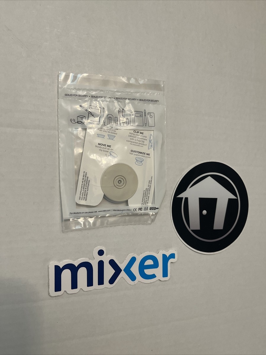 PopSockets Phone Grip with PopGrip Mixer With Stickers