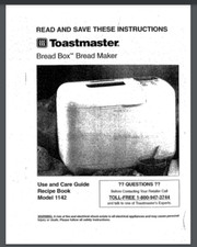 Toastmaster BREAD BOX Bread maker machine 114...