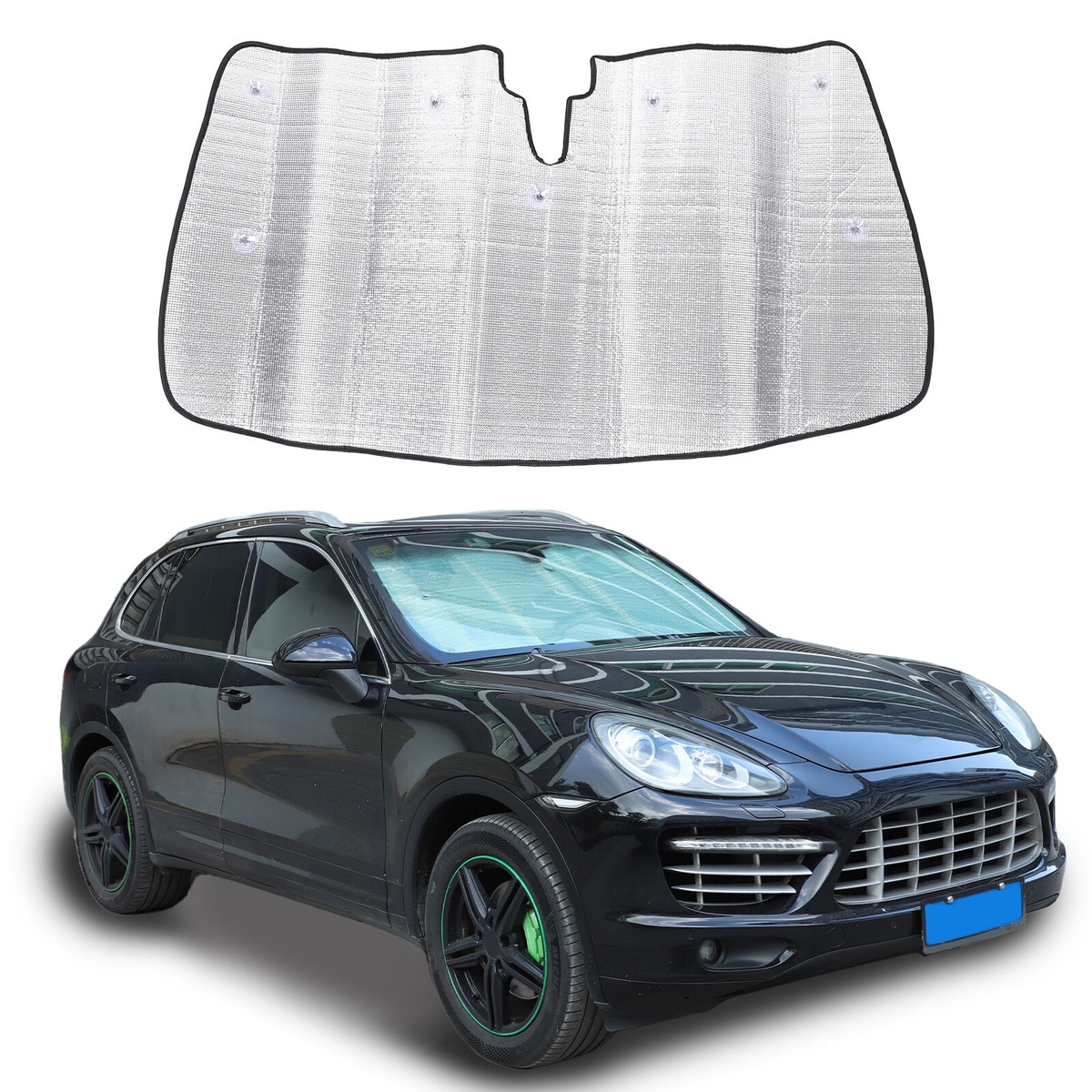 Front Windshield Sunshade UV Block Visor Cover For Porsche Cayenne