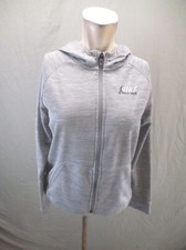 NIKE THERMA-FIT Size XL Kids Unisex Fleece Lined Thumbhole Athletic Jacket 090