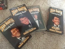 Dean Martin Celebrity Roast VHS Lot Frank Sinatra Bob Hope Reagan Best Of tapes