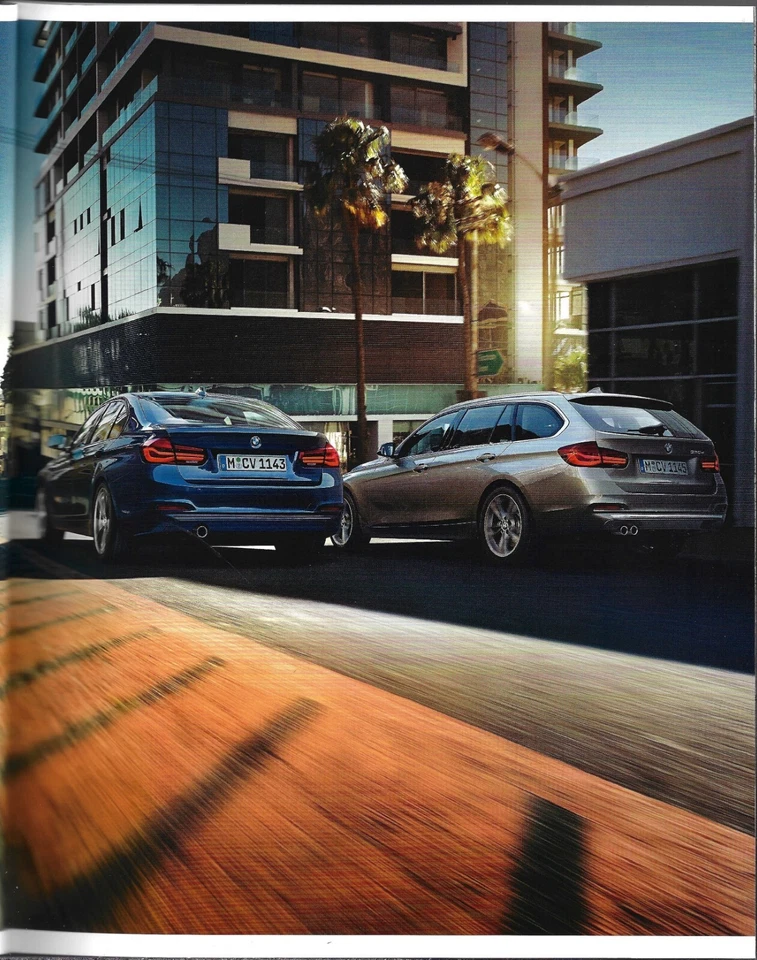 BMW 3-Series Saloon & Touring F30 & F31 2015-2016 UK Market Sales Brochure - Image 2 of 4