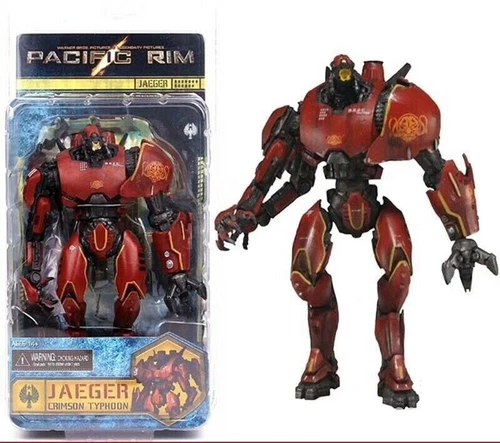 Crimson Typhoon Series Pacific Rim Action Figure Toy 2024 Gift Christmas Red 7'