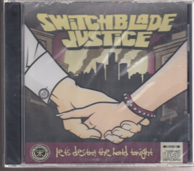 switchblade justice let's destroy the world tonight cd sealed