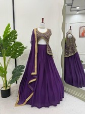 New Presenting Faux Georgette Top Lehenga With Dupatta For Women And Girls