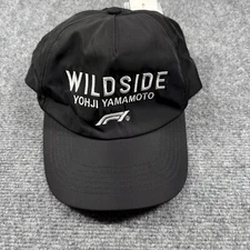 Formula 1 Mens Black Wild Side Yohji Yama Moto Classic Snapback Hat Cap One Size