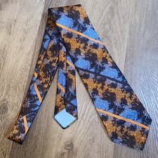 Vtg 60s 70s Necktie Mens Tie Wembley Wemlon Polyester Saturday Night Fever Disco