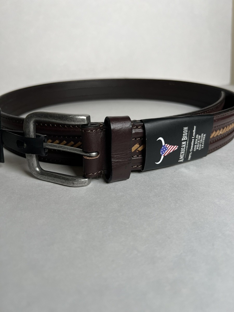 小物 IL BISONTE / leather american belt Il Bisonte Heritage