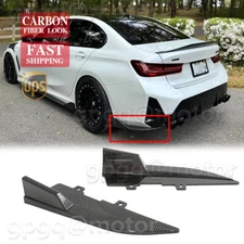 For BMW G20 3 Series W/ M Sport 19-25 Carbon Fiber Rear Bumper Side Corner Apron