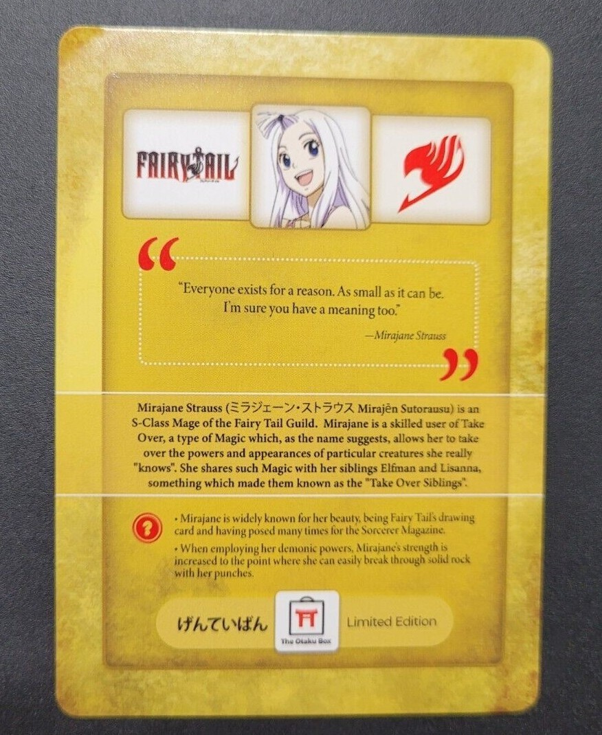 The Otaku Box - Waifu Cards - Pick your card | eBay