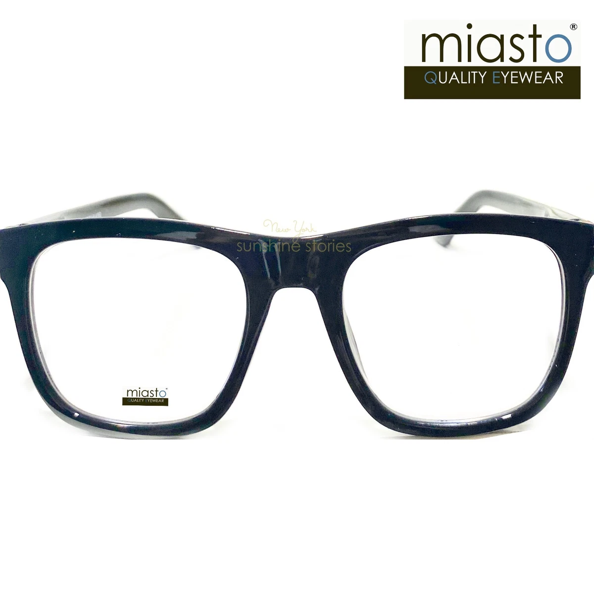 MIASTO TOP RIMLESS RECTANGLE HALF 1/2 READER READING GLASSES+1.50