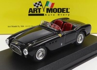 ART-MODEL 1/43 Ferrari 225S Spider Vignale 1952 Schwarz Statisches Modell Die...