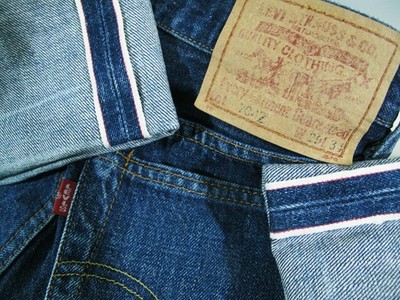 HOT VTG LVC UNISEX LEVI'S W704Z BIG E SELVEDGE JP TALON Jeans 29 x34 (Fit 25x33)