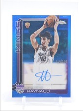 MAXIME RAYNAUD 2025-26 TOPPS CHROME ROOKIE AUTOGRAPH BLUE RC AUTO /150 Q2596