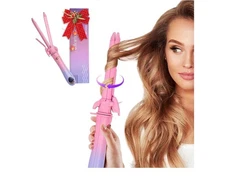 Automatic Rotating 2 in 1 Curler & Straightener - Temperatures Adjustable