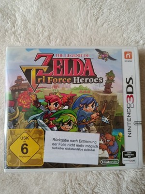 zelda tri force heroes 3ds